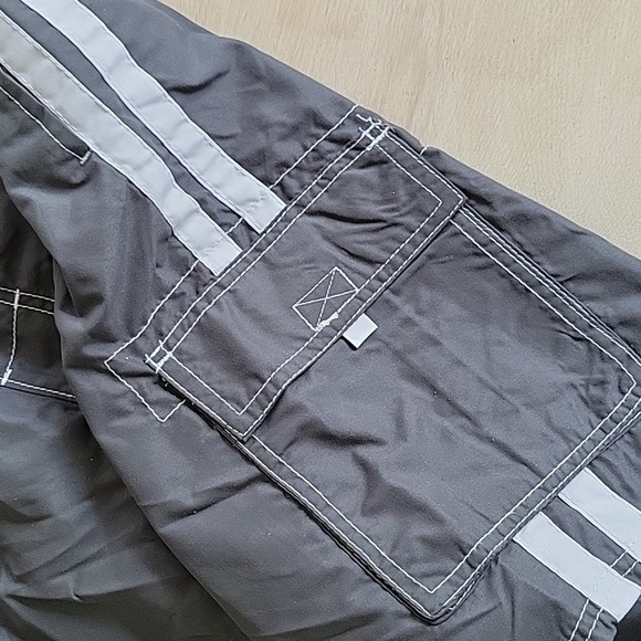 Kanu Surf Barracuda Swim Trunks Charcoal NWT - Picture 7 of 10